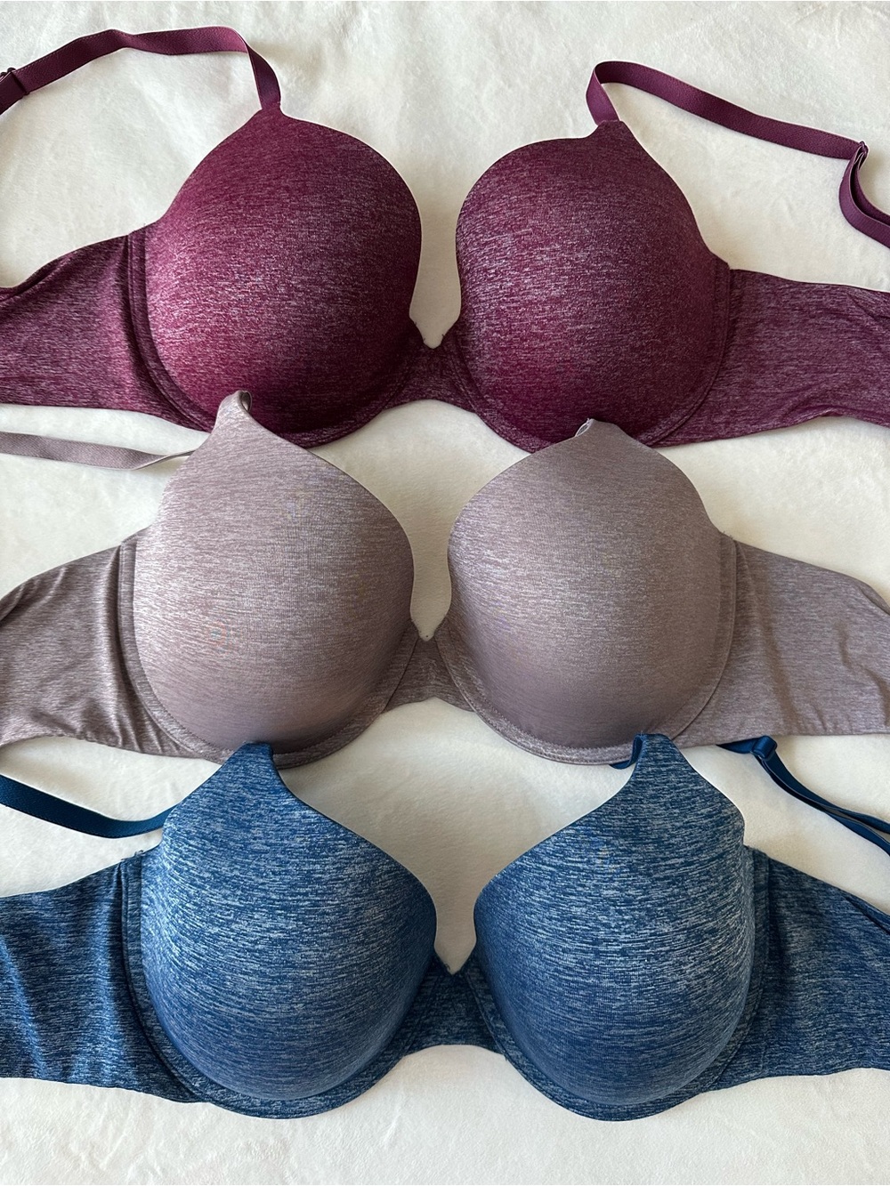 VS Uplift Semi Demi Underwire bundle of 3 34DD